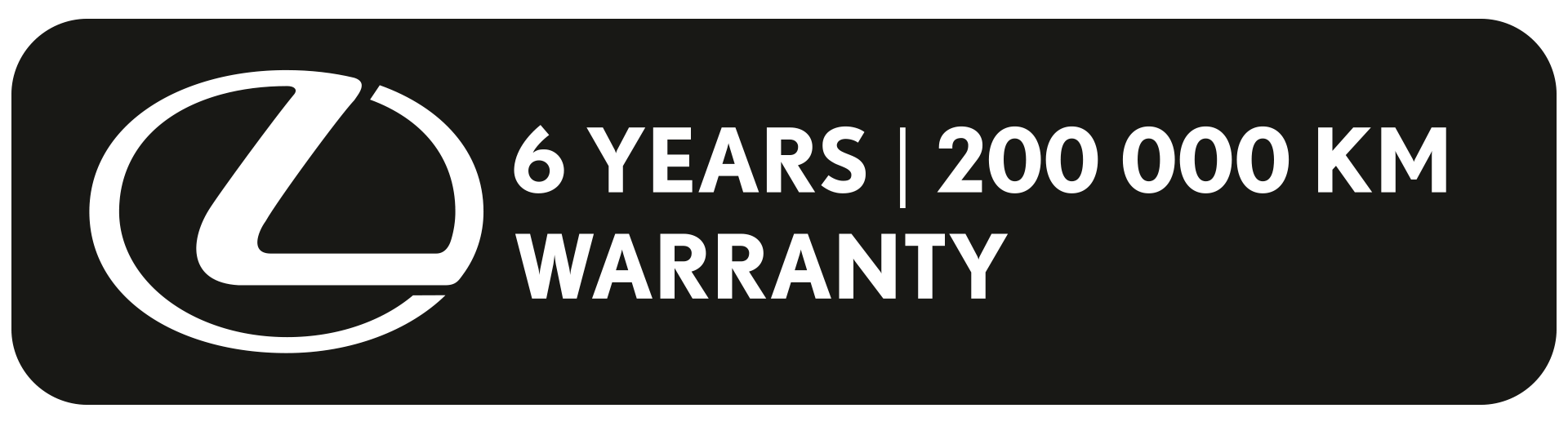6 years warranty
