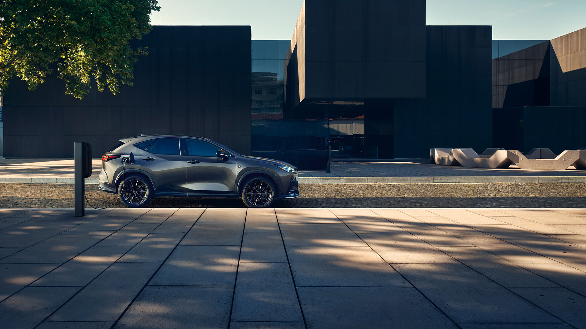2021 lexus ngnx how plug in hybrid works hero left