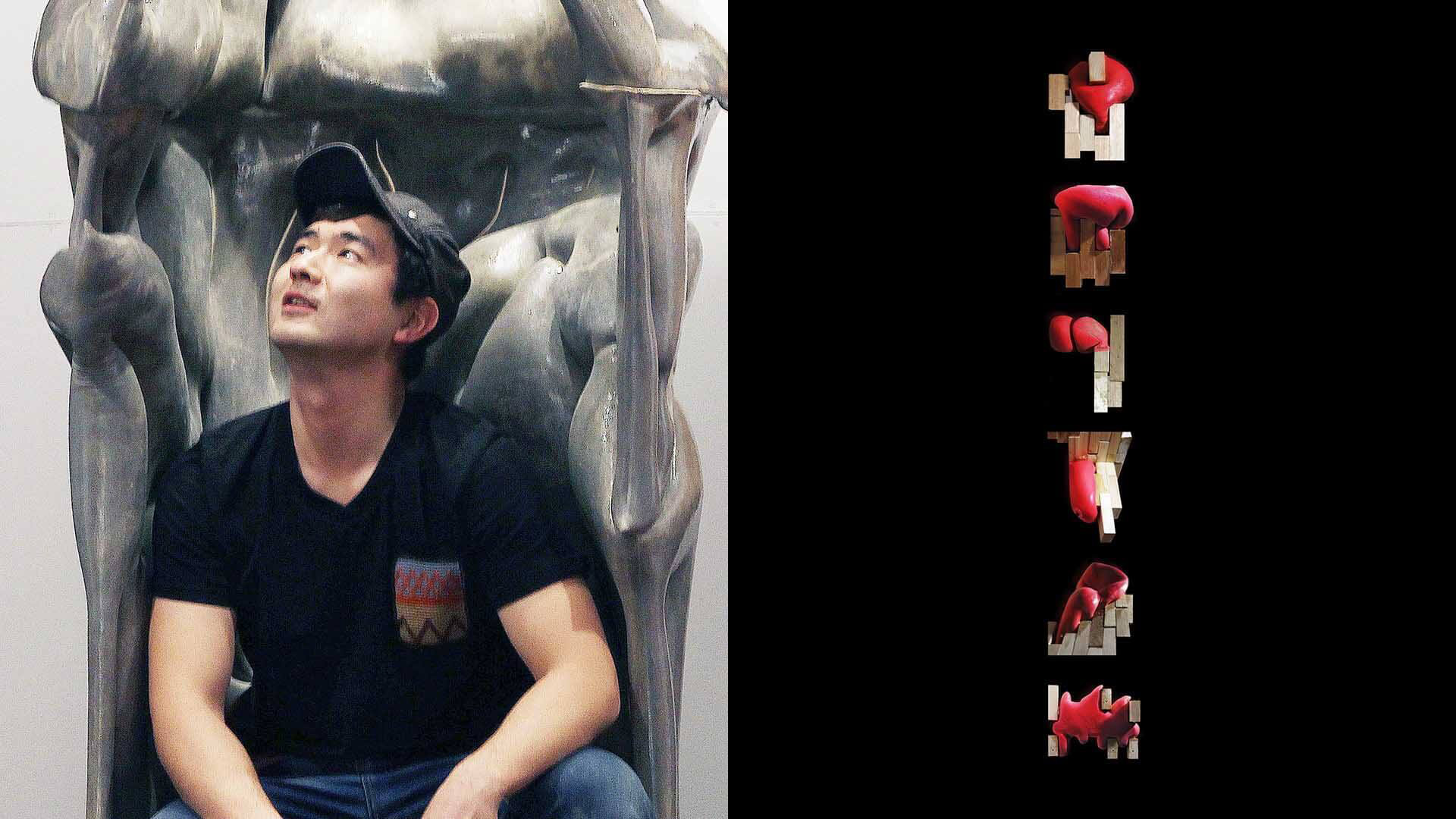 Myung Duk Chung Südkorea vor seiner Installation