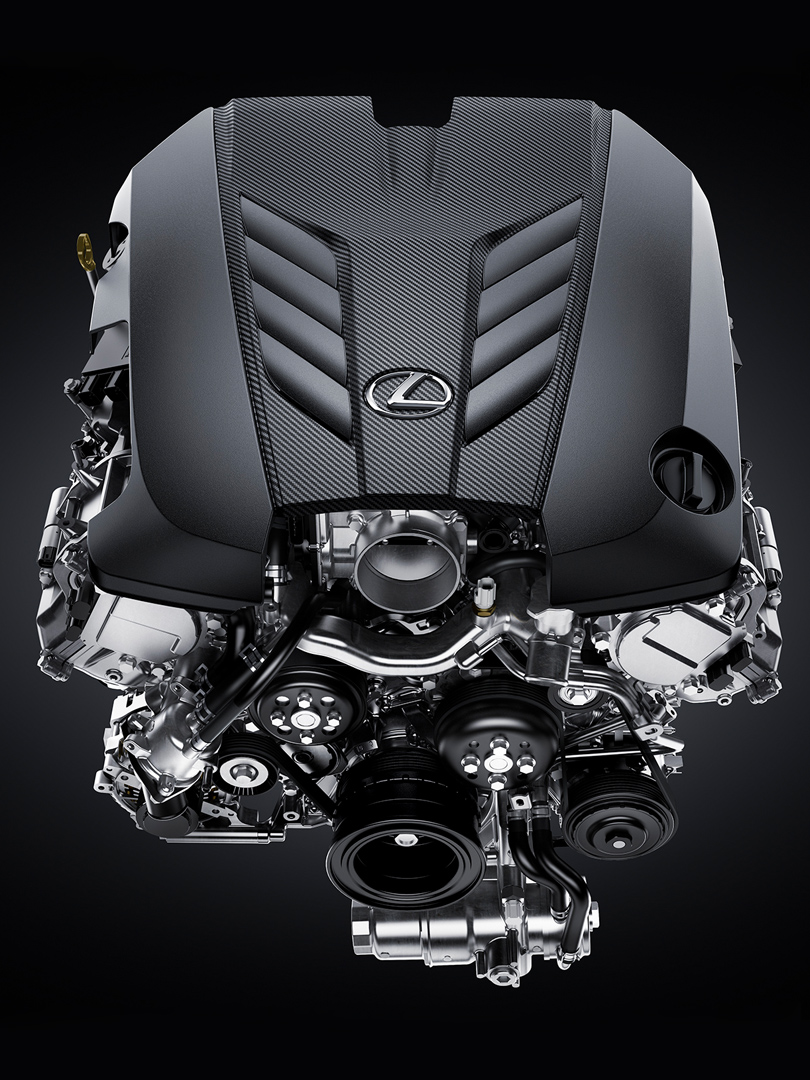 LC 500 Cabrio motor