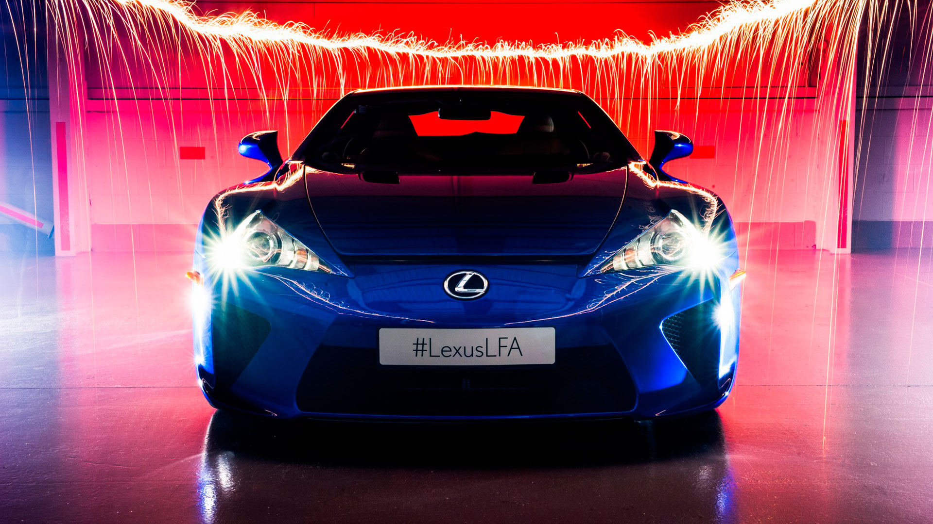 Lexus LFA hero asset