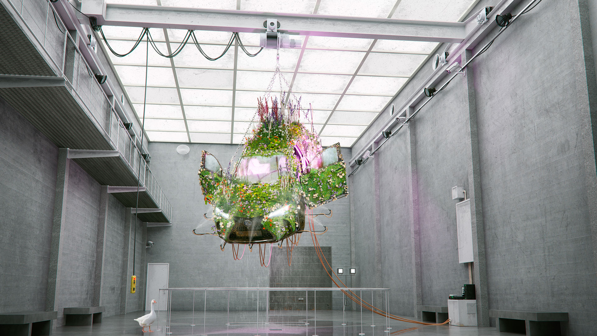 Imagen de los vehículos del Lexus Art Car