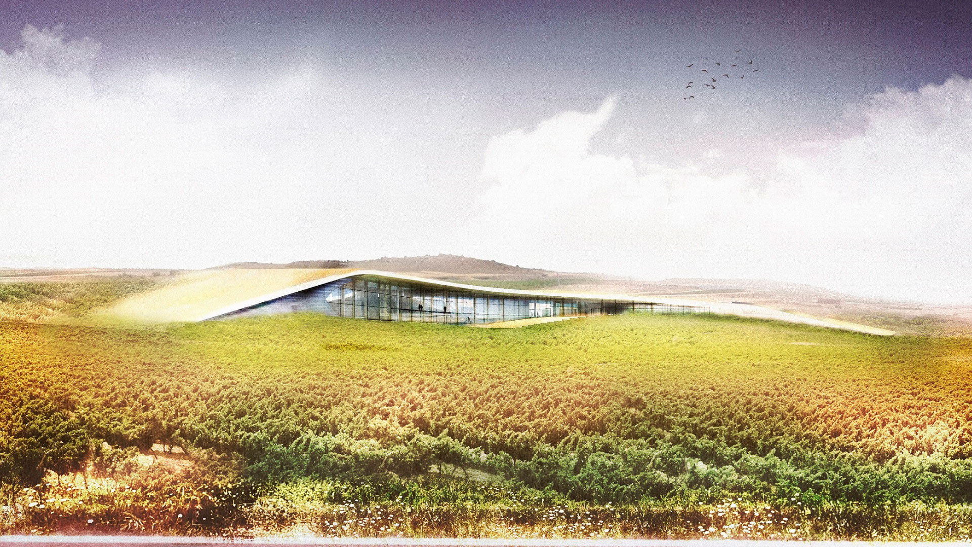 Imagen de las bodegas de Beronia