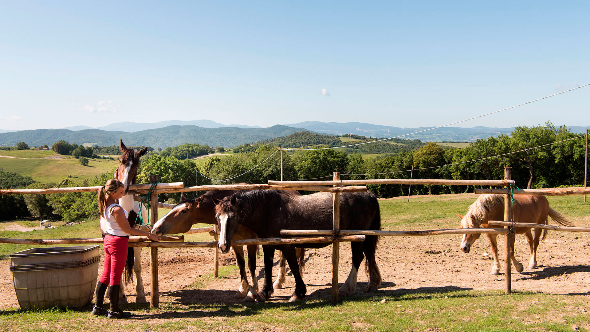 Imagen del hotel Borgo Pignano en la Toscana