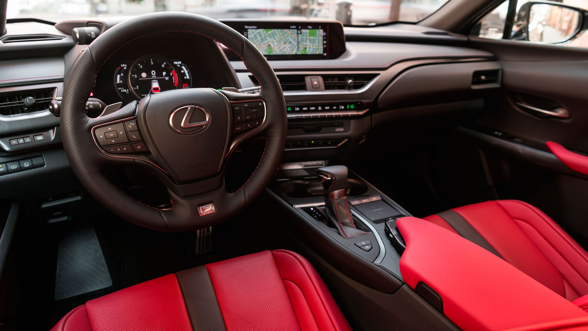 Imagen de un Lexus hibrido