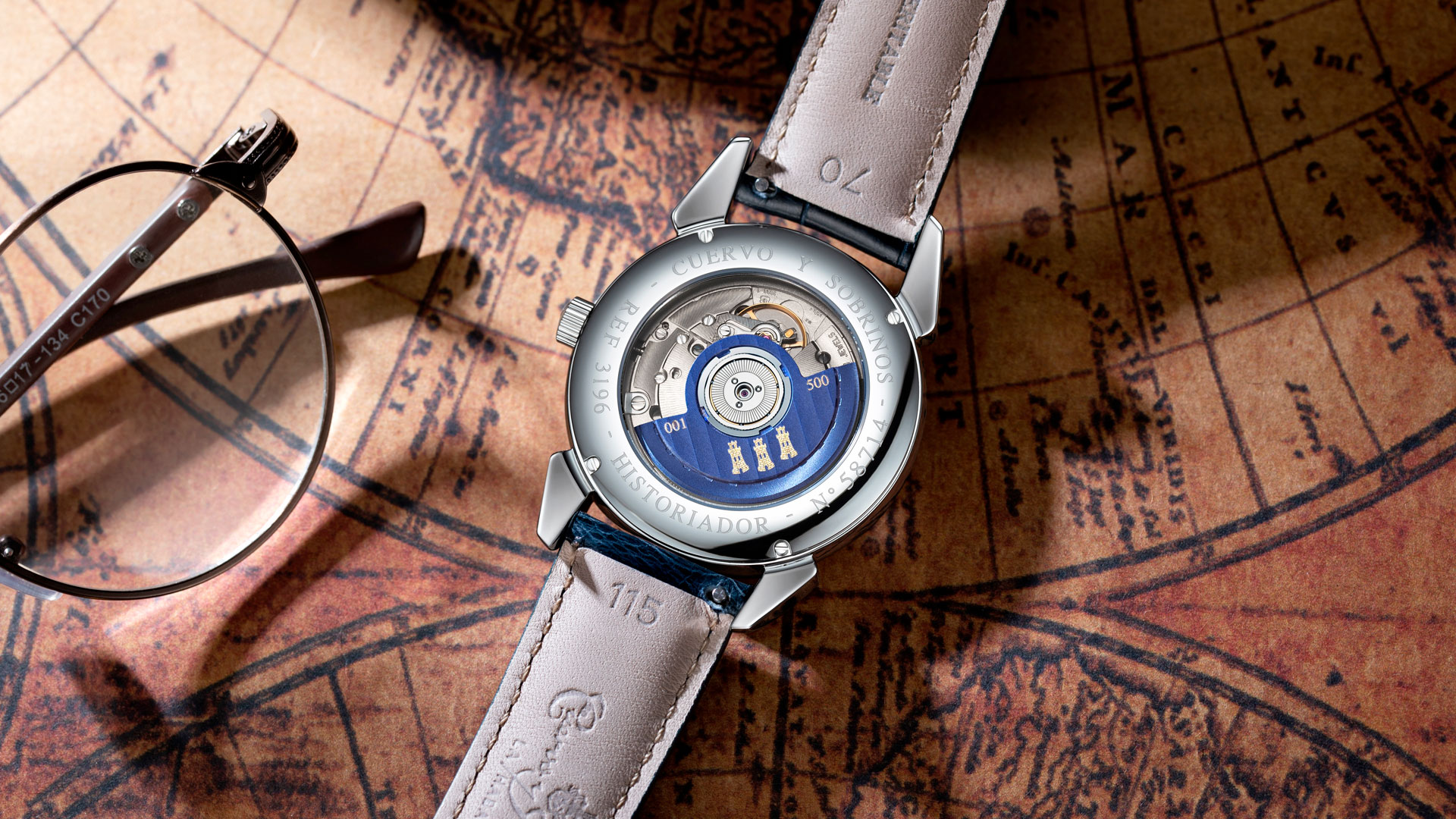 Imagen de los relojes Cuervo y Sobrinos