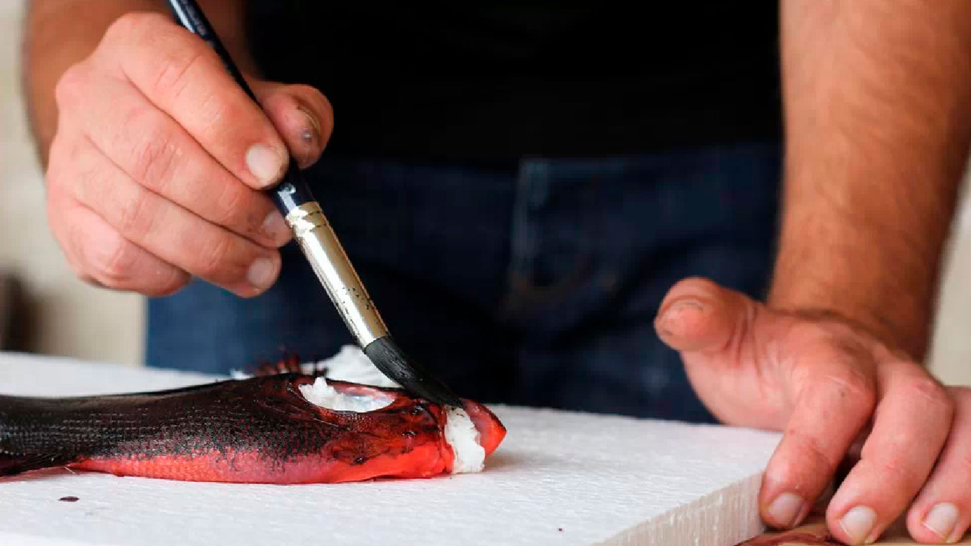 Imagen de la estampación Gyotaku