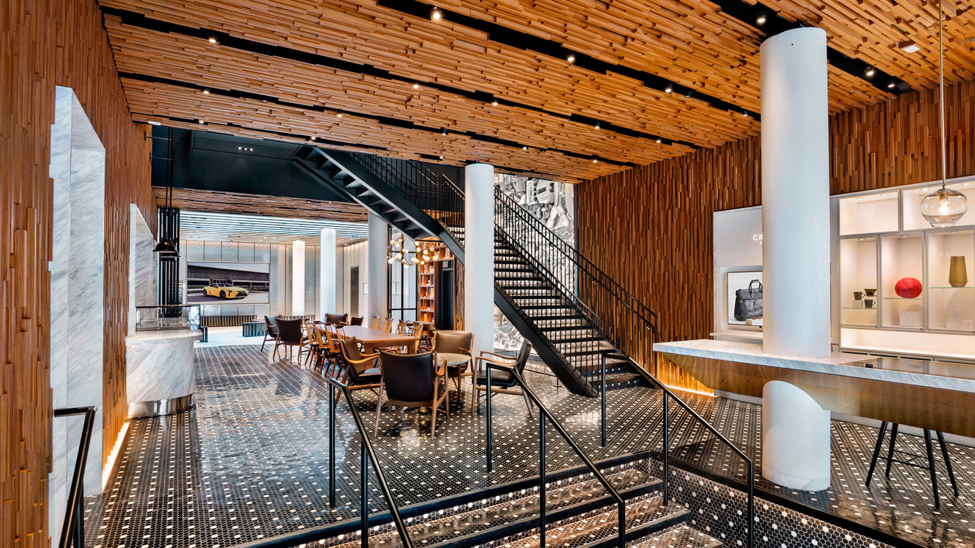 Imagen del nuevo espacio Intersect by Lexus en Nueva York
