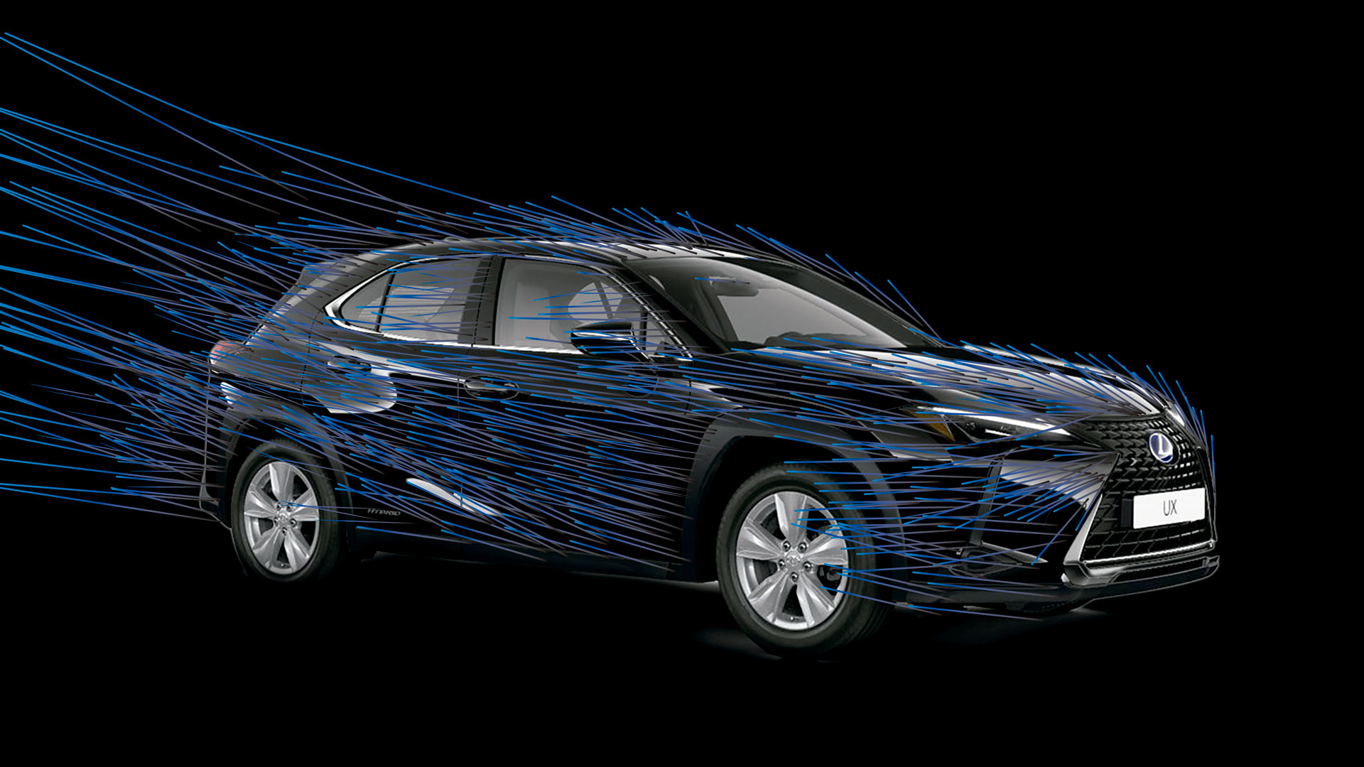 Diseño realizado por Ana Soler Baena para el concurso Lexus UX Art Car