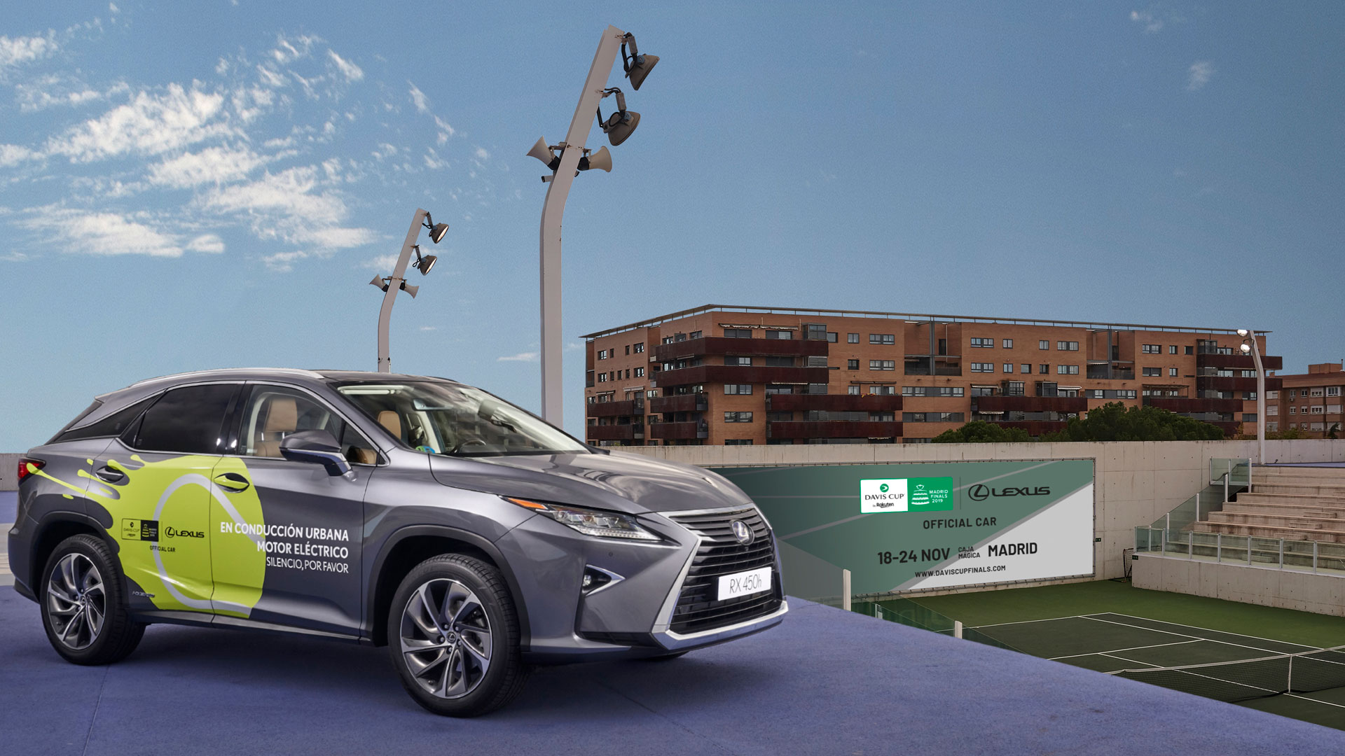 Lexus hibridiza la Copa Davis hero asset
