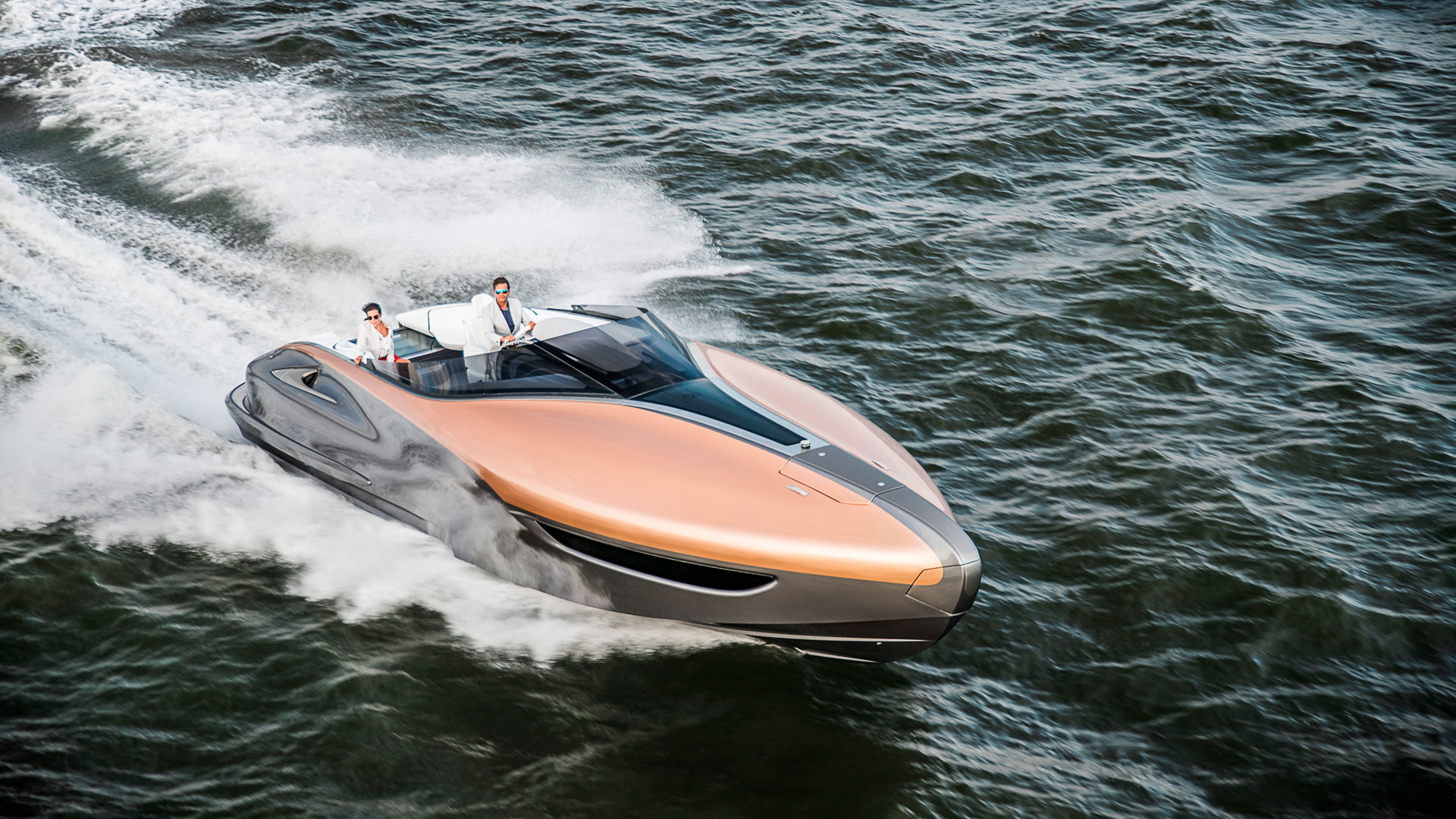 El concepto Sport Yacht de Lexus se ha creado en colaboración con Marquis Larson Boat Group
