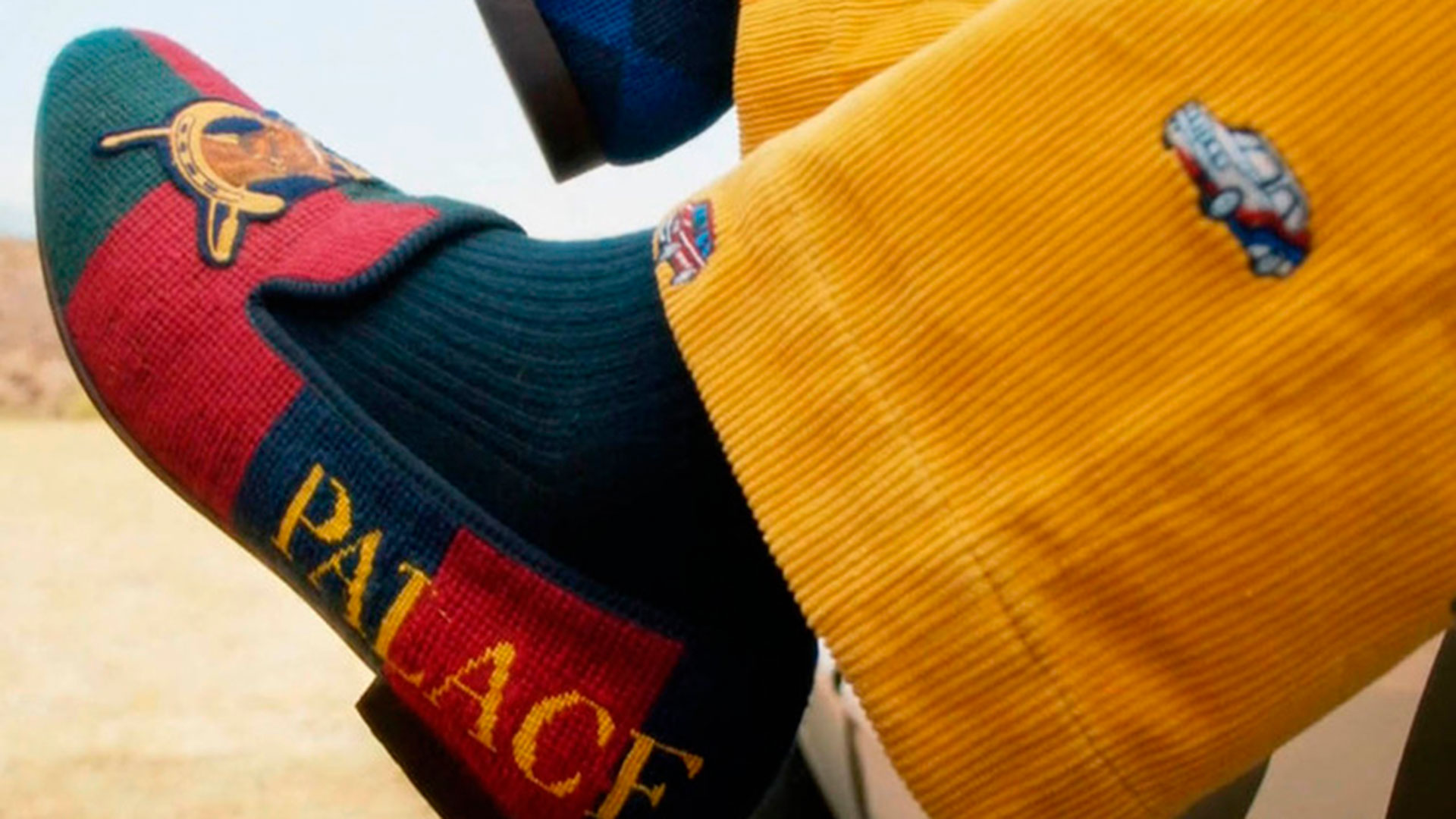 Imágenes del videobook de la colaboración de Palace y Ralph Lauren