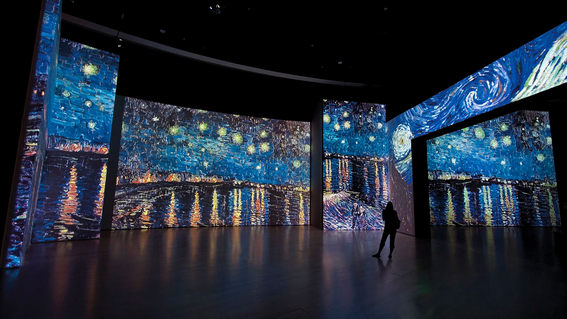 Imagen de la exposición Van Gogh Alive – The Experience