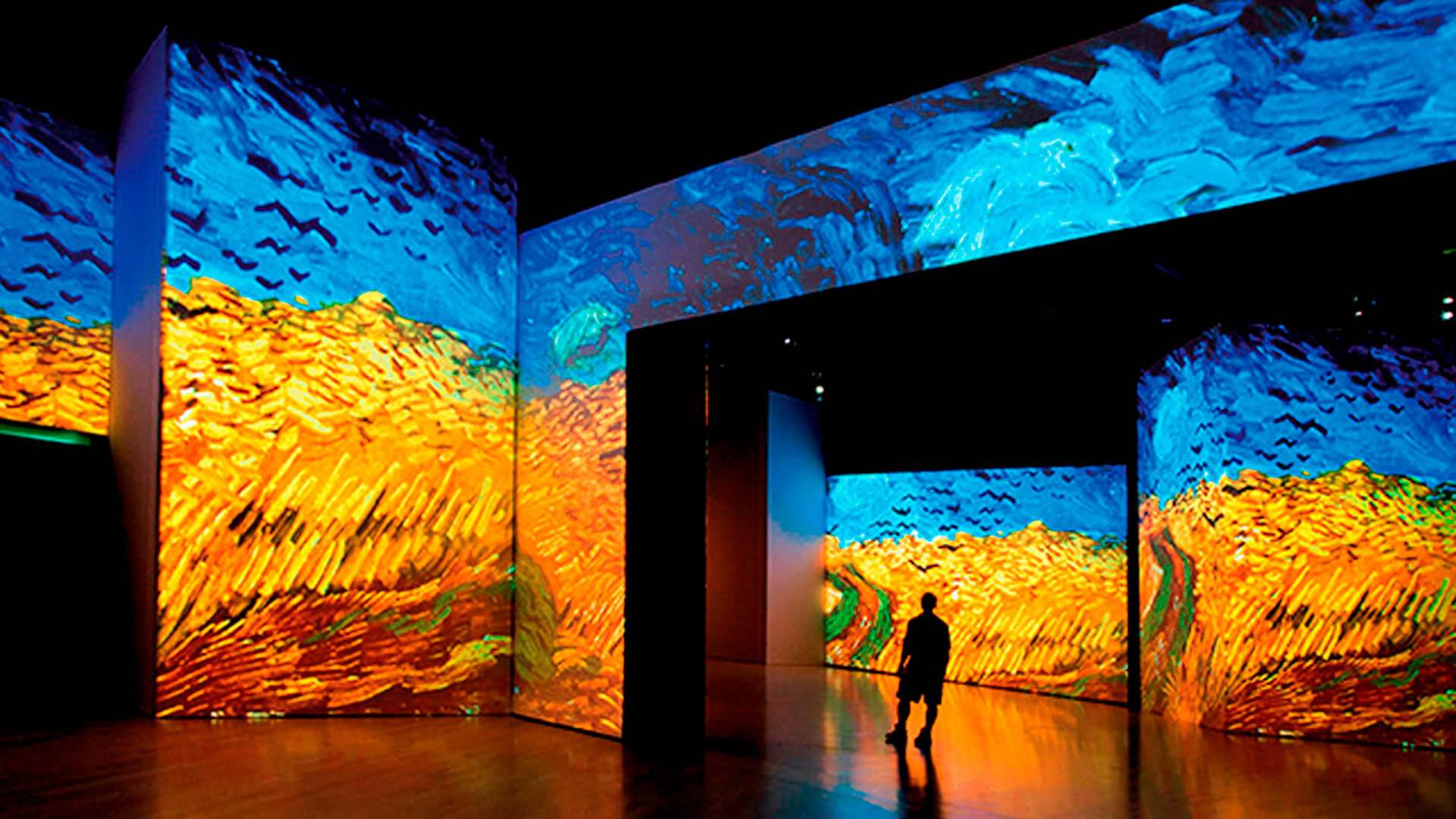 Imagen de la exposición Van Gogh Alive – The Experience