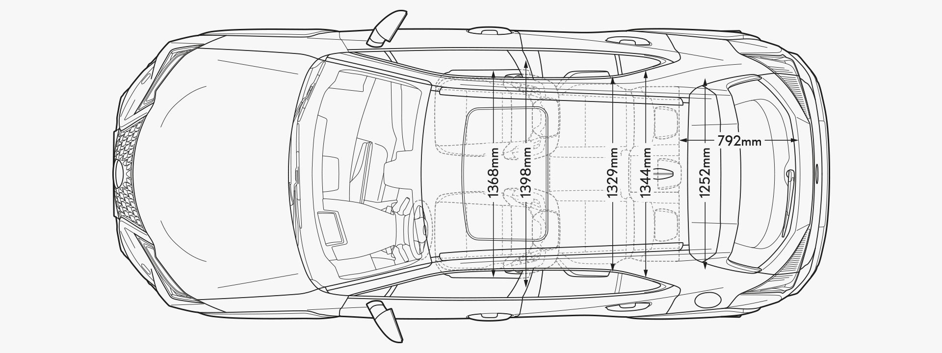 UX Top Dimensions Image