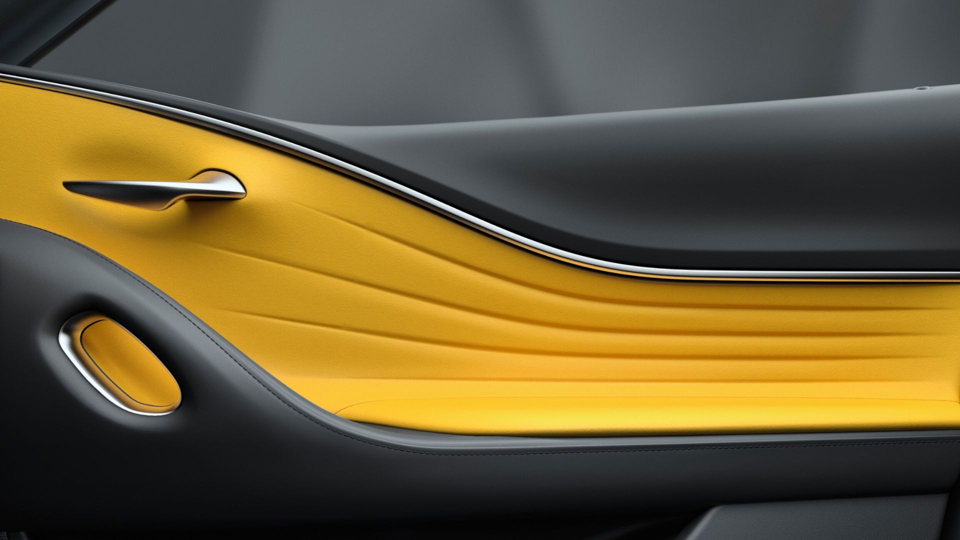 LC Door Trim Yellow