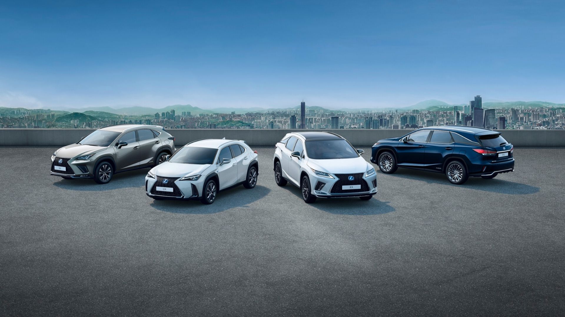 Lexus Hybrid SUV Range