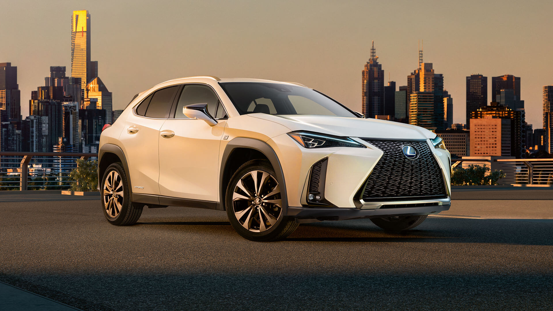 2019 lexus ux gallery 007 hybrid f sport exterior