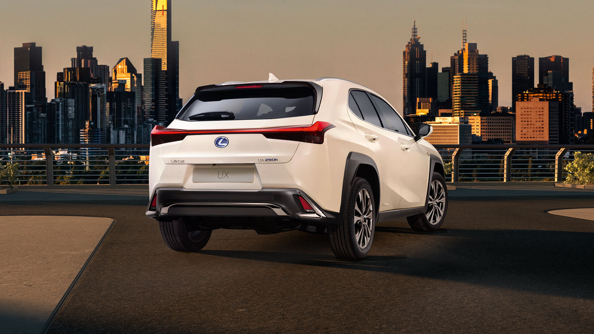 2019 lexus ux gallery 008 hybrid f sport exterior