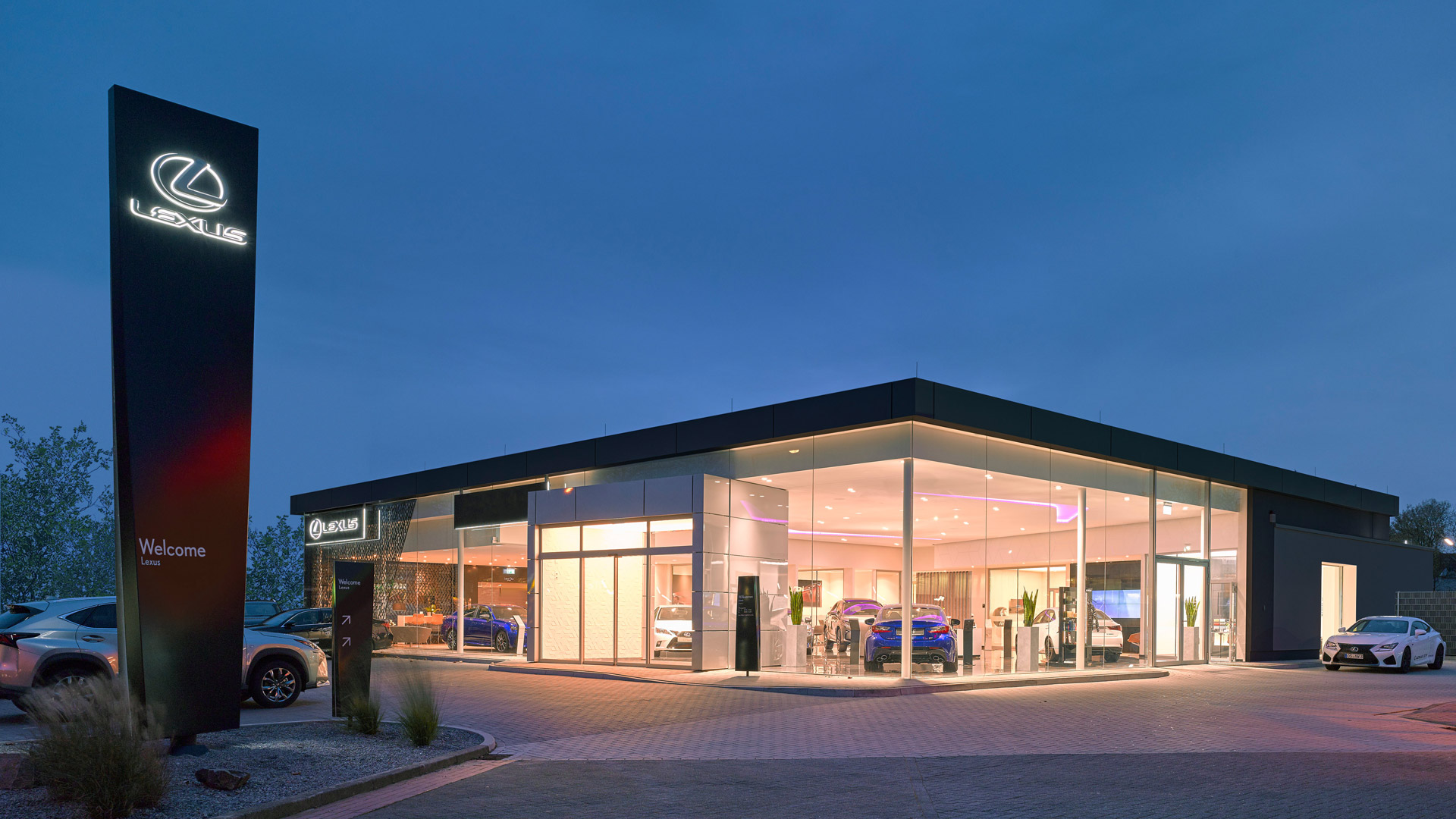 Afbeelding van het pand van Lexus Amsterdam