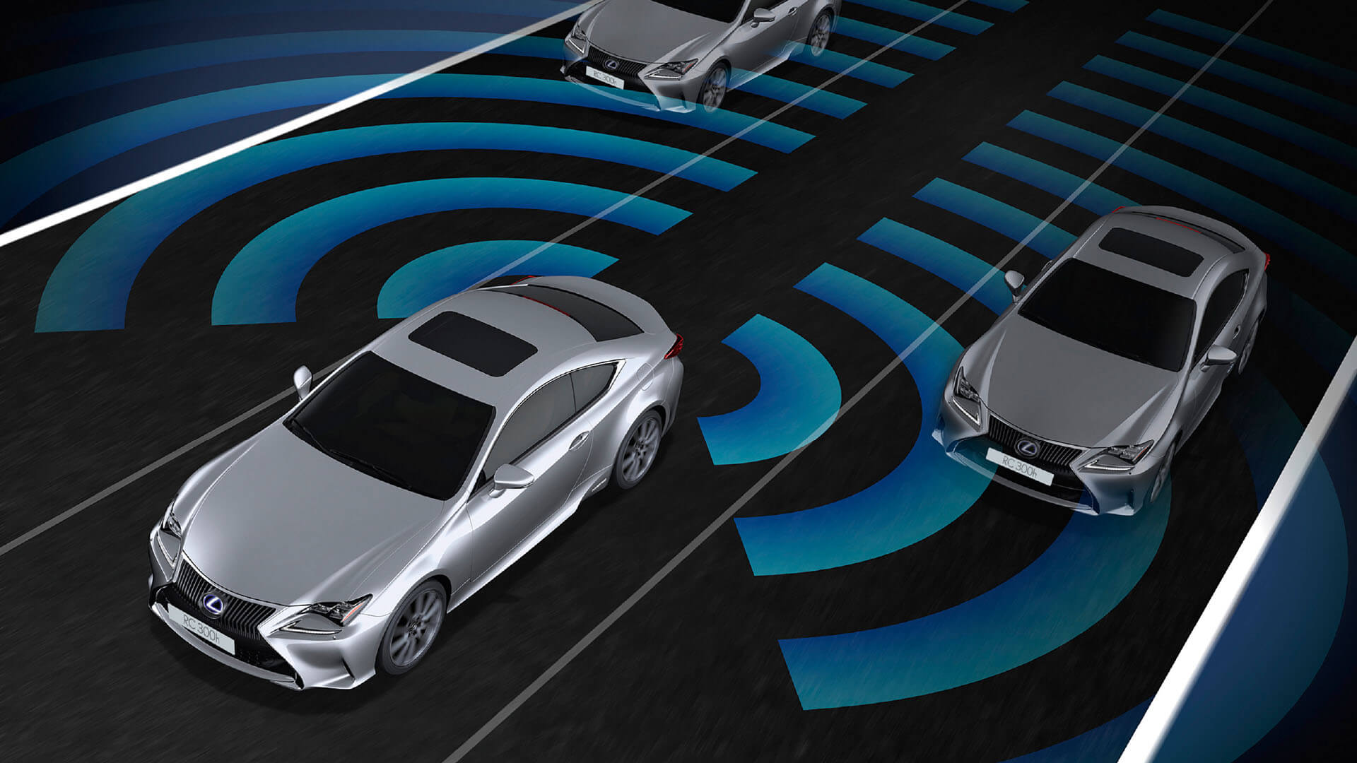 Lexus Safety system in voor bumper