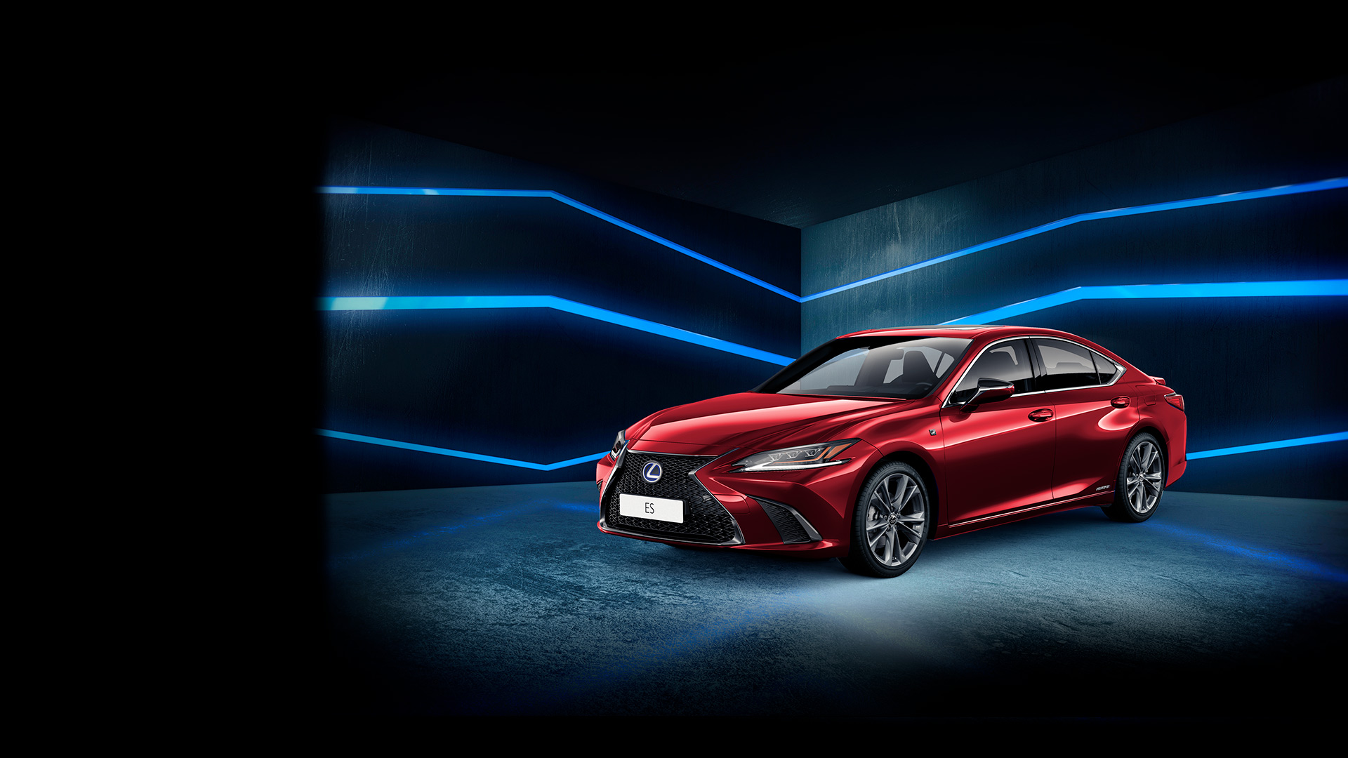2019 lexus es hybrid hero