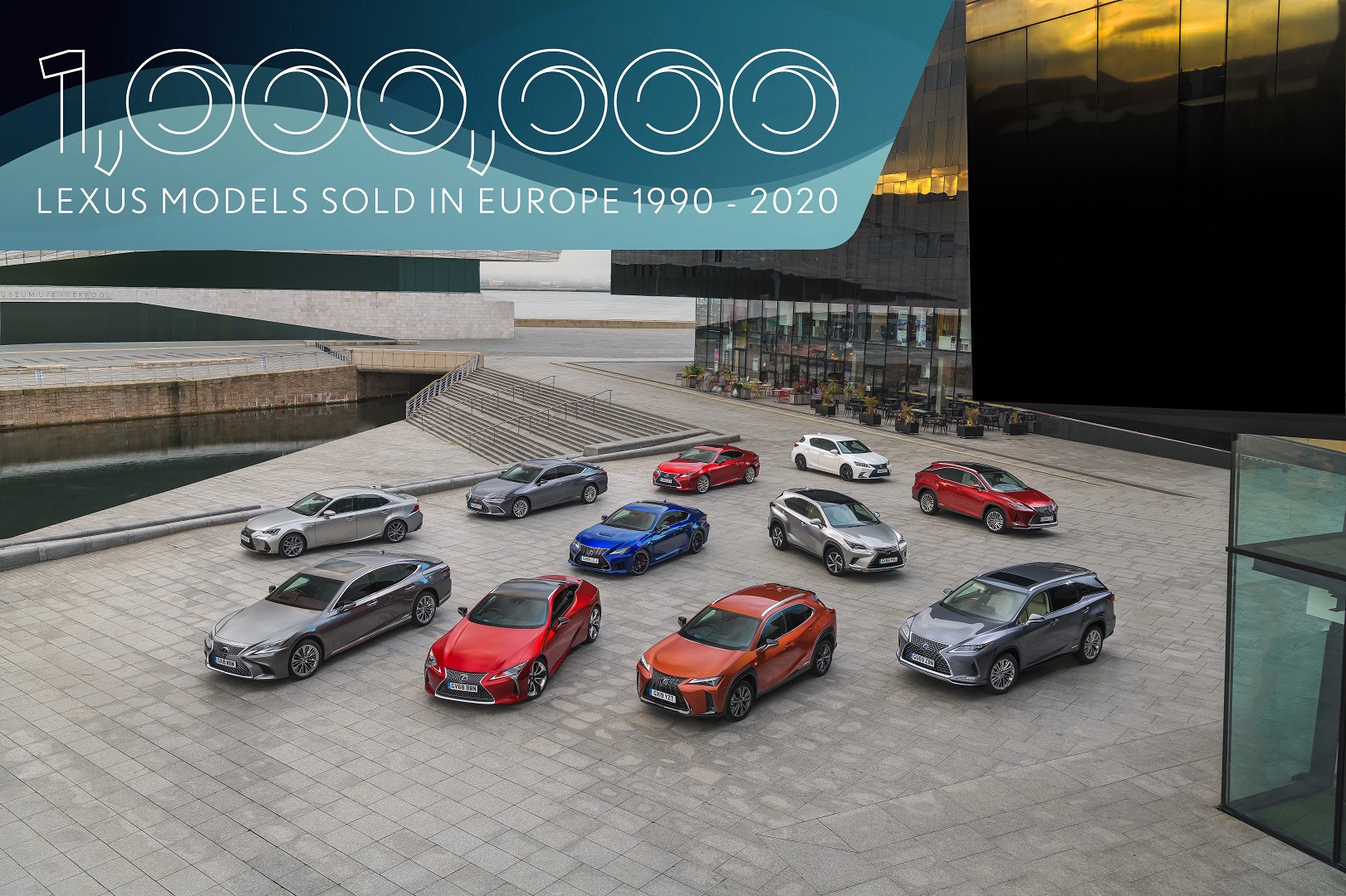 Lexus atinge um milhao de vendas na europa Hero