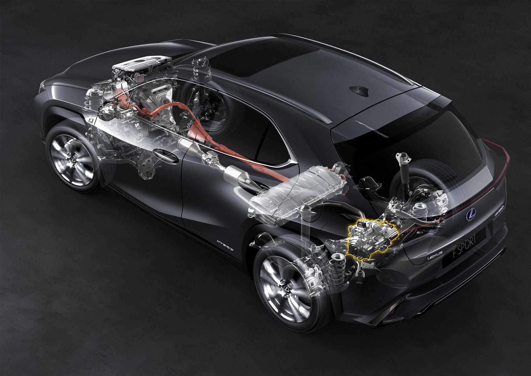 Lexus UX 250H eletrificado com sistema self Charging hybrid